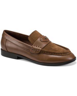 DKNY Daykin Slip-on Loafers - Brown