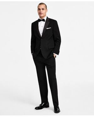 Nautica Modern-fit Stretch Tuxedo Suit - Black