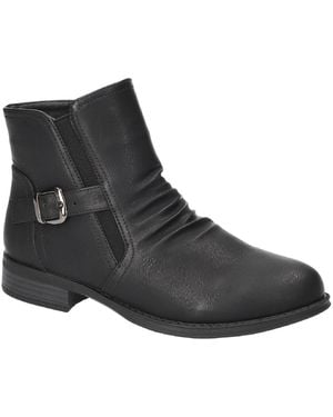 Easy Street Junction Ankle Booties - Black