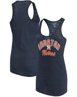 Soft As A Grape Houston Astros Multicount Racerback Tank Top - Blue