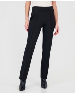 Kasper Audrey Pull-on Bootcut Pants - Blue