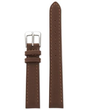 Speidel Ladies Stitched Calfskin Leather Band - Brown