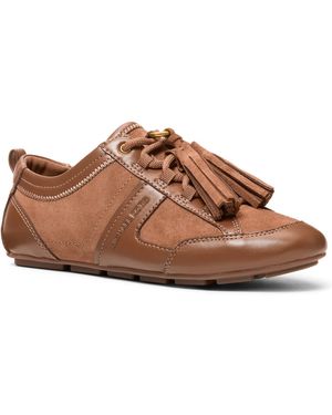 Michael Kors Almond Toe Keely Sneaker Sneakers - Brown