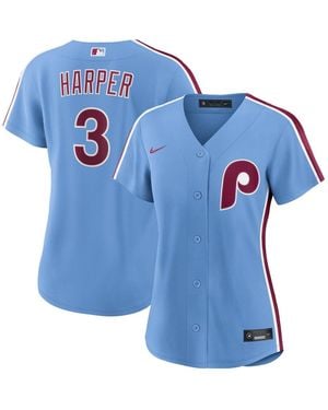 Nike Bryce Harper Philadelphia Phillies Alternate Replica Jersey - Blue