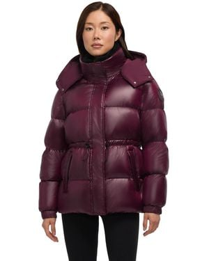 Pajar Halo Puffer - Purple