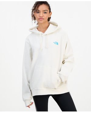 The North Face Graphic Explore Pin Hoodie - White