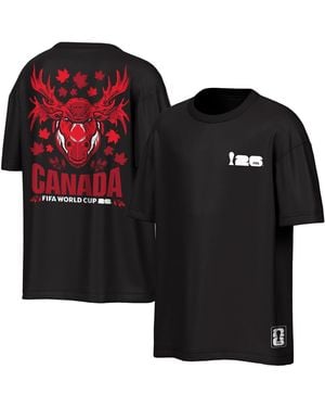 Outerstuff Canada Fifa World Cup 2026 Rally Oversized T-shirt - Black