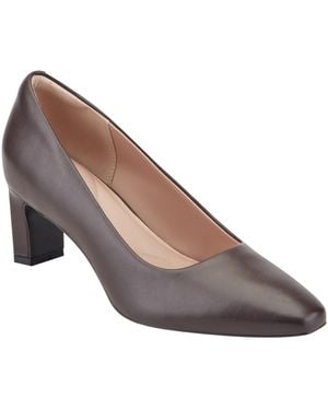 Rockport Merida Block Heel Pumps - Brown