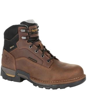 Georgia Boot Eagle One Steel Toe Waterproof Work Boot - Brown