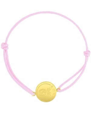 Roxy Waterproof Heart Pineapple Rd Charm Adjustable Bracelet - Yellow