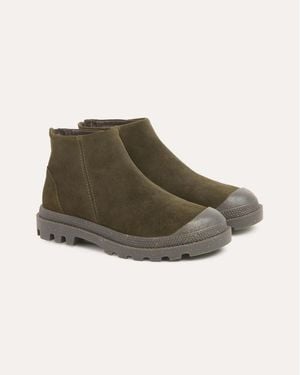 Celtic & Co. Toe Cap Ankle Boot - Green