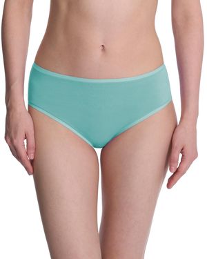 Natori Bliss Bare Cotton Hipster Underwear 774346 - Blue