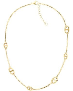 Tommy Hilfiger Marina -plated Stainless Steel Necklace - Metallic