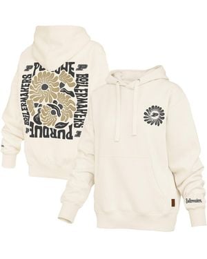 Pressbox Purdue Boilermakers Elena Janise Hoodie - Natural