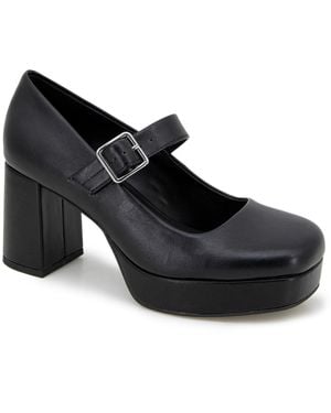 Kenneth Cole Klair Mary-jane Pumps - Black