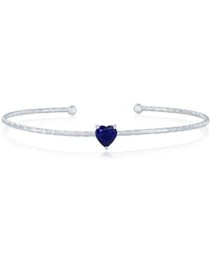 Simona Sterling Silver - Blue