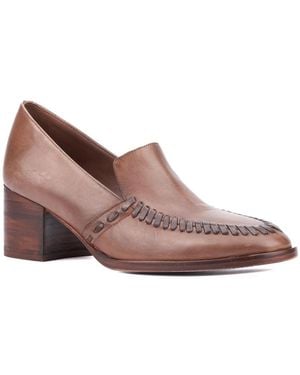 Vintage Foundry Elaine Heel Pump - Brown