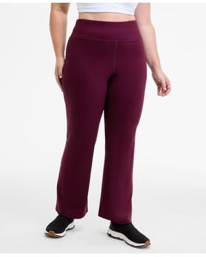 ID Ideology Plus Size High Rise Flared leggings