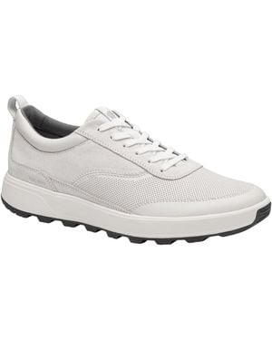 Johnston & Murphy Lucas U-throat Round Toe Sneakers - White