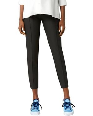 Marion Maternity Slim Leg Overbelly Dress Pants - Black