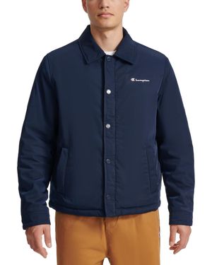 Champion Classic Coaches Jacket - Blue