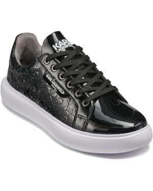Karl Lagerfeld Patent Sneakers - Black