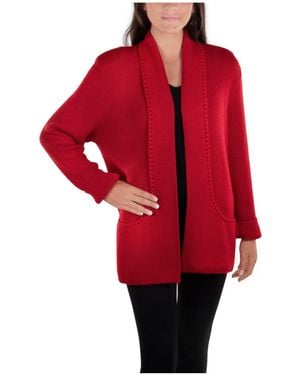 Simply Natural Linda 2 Alpaca Sweater - Red