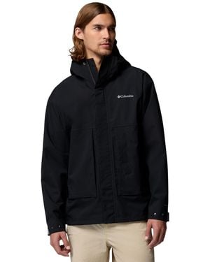 Columbia Street Heights Shell Classic Hooded Jacket - Black