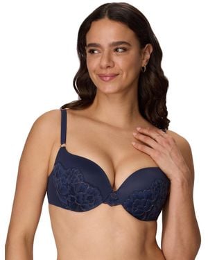 Maidenform Love The Lift Satin Push-up Bra Dm9900 - Blue