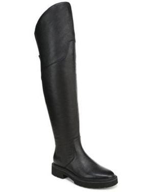 Naturalizer Scarlette Almond Toe Tall Over The Knee Boots Regular Calf Wide Calf Extra Wide Calf - Black