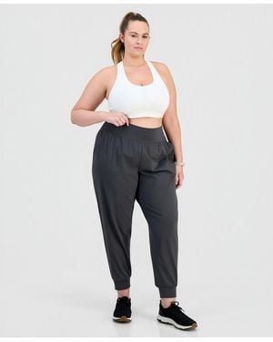 ID Ideology Plus Size Studio Ankle jogger Pants - Blue