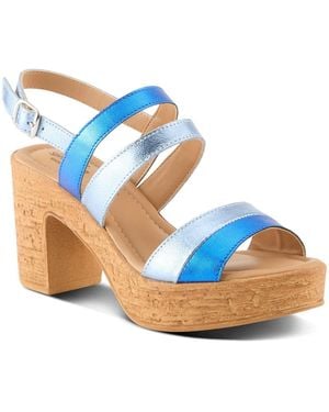 Spring Step Talha Slingback - Blue