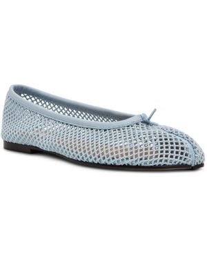 Steve Madden Calico Split-toe Ballet Flats - Blue