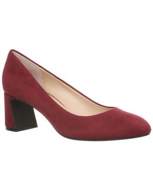 On 34th Toulla Mid Block Heel Pumps - Red