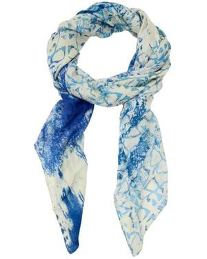Desigual Mr. Christian Lacroix Designer Scarf - Blue