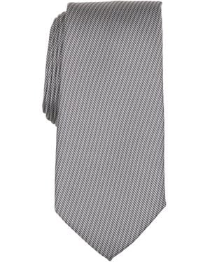 Perry Ellis Amato Solid Classic Tie - Gray