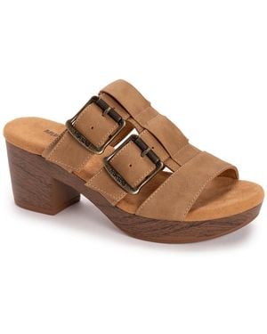 Muk Luks Myra Sandal - Brown
