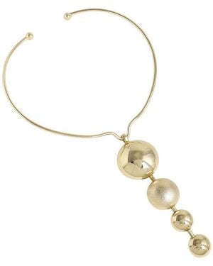 SOH Balldrop Statement Necklace - Metallic