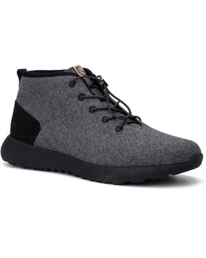 Hybrid Green Label Elwood High Top Sneakers - Black