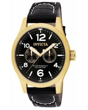 INVICTA WATCH 10491 I-force Quartz Multifunction Dial Watch - Black