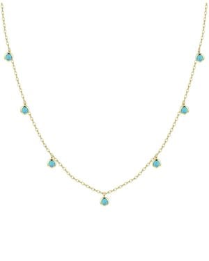 KAMARIA Dew Drops Necklace - Metallic