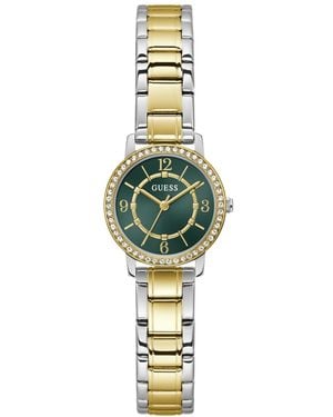 Guess Quartz Two-tone Stainless Steel Watch 28mm - Metallic