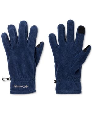 Columbia Steens Mountain Ii Fleece Gloves - Blue