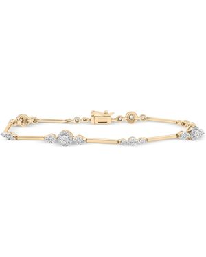 Wrapped in Love Diamond Station Link Bracelet (1/2 Ct. T.w. - White