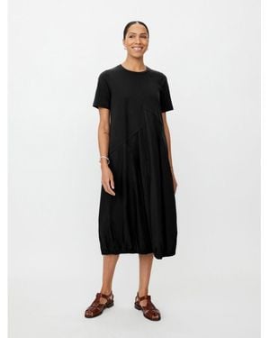Masai Manaholin Short Sleeve Midi Dress - Black