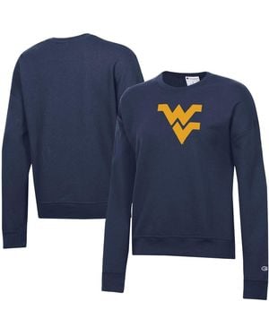 Champion West Virginia Mountaineers Powerblend Sweatshirt - Blue