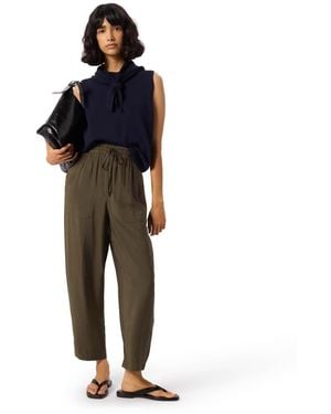 Whistles Tie Waist Trouser - Black