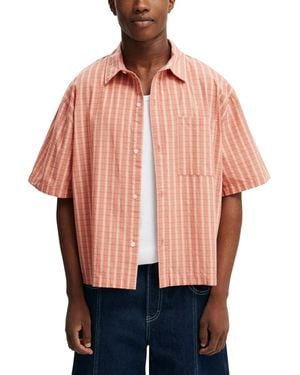 Cotton On Darcy Short Sleeve Shirt - Red