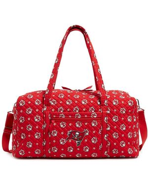 Vera Bradley Tampa Bay Buccaneers Large Travel Duffel Bag - Red