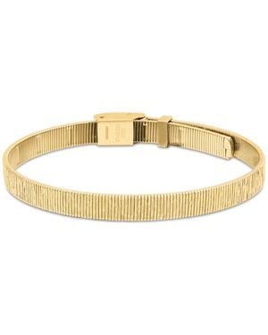 Calvin Klein Sophisticated Texture Stainless Steel Bracelet - Metallic